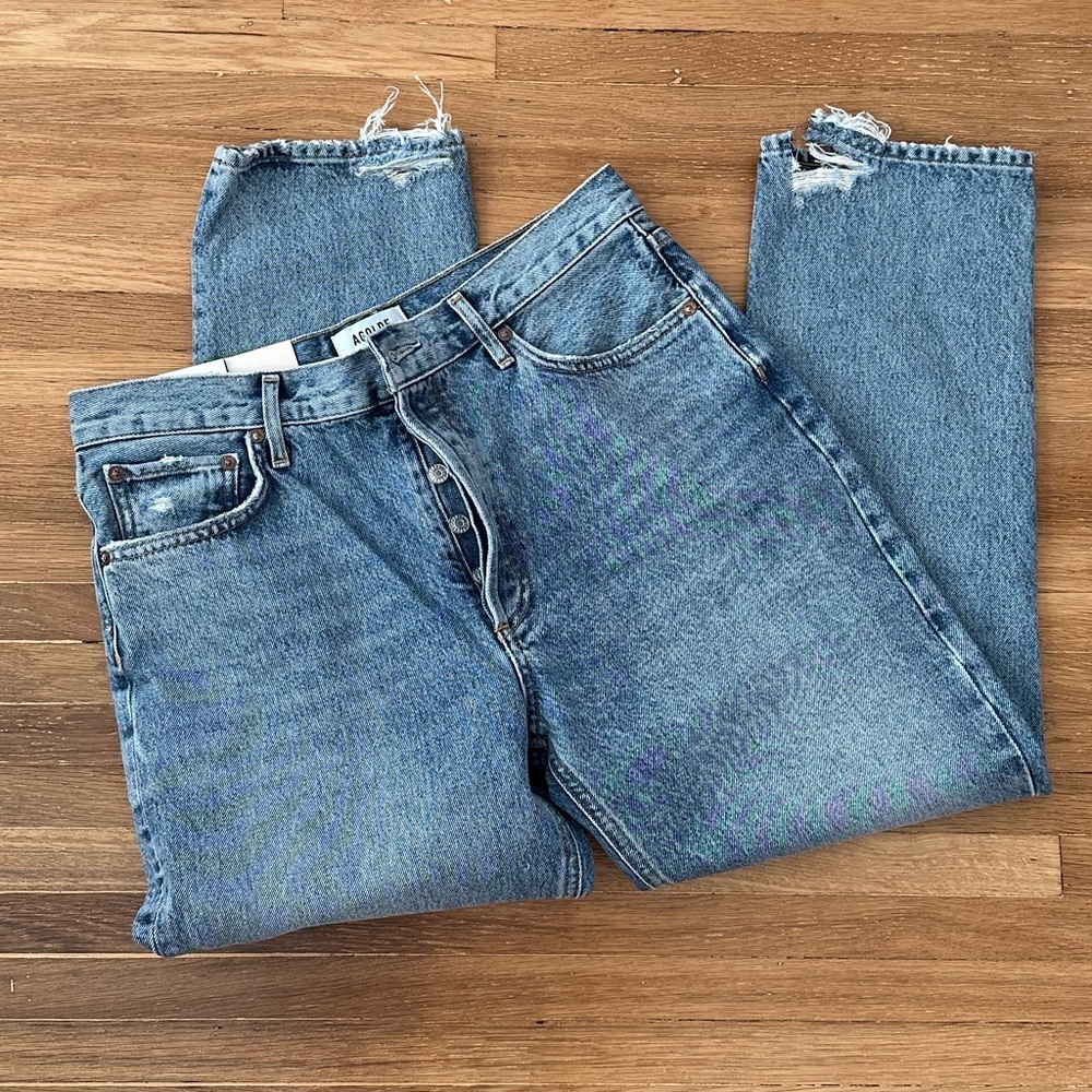 BRAND NEW AGOLDE High Rise Straight Jean
